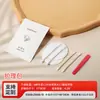 Set de Kit de Cuidado Desechable para Hotel con Bastoncillos de Algodón, Gomas para el Cabello, Discos de Algodón para Maquillaje, Limas de Uñas, Especialmente Diseñado para Hoteles y Clubes Spa