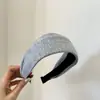 Diadema de rayas plisada estilo coreano para mujer, versión ancha, diadema de corona alta, suave y elegante, diadema diaria, pinza para el pelo, accesorio para el cabello