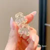 Pasador de Pelo con Lazo para Mujer Negro Pequeño Pinza de Agarre 2025 Nuevo Clip Lateral de Gama Alta Pinza para Flequillo de Princesa Accesorios para el Cabello