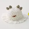 Gorros para Bebé para Primavera y Otoño, Gorros de Protección Solar, Sombreros de Sol para Bebés y Niños Pequeños, Sombreros de Pescador de Ala Ancha, Elegantes Sombreros Bucket para Niñas
