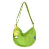 Bolsa de lona da moda feminina 2023 verão nova grande capacidade simples moda casual ombro crossbody bag saco tote bolsa feminina