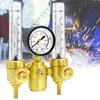 Medidor de gas argón ahorrador de energía manómetro ahorrador de gas válvula reductora de presión instrumento totalmente de cobre anticaídas y a prueba de golpes medidor de gas para máquina de soldadura por arco de argón rey ahorrador de gas