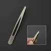Pinzas depiladoras de cejas pinzas de precisión artefacto de depilación pinzas de acero inoxidable pinzas de depilación de barba recorte de cejas para hombres