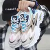 Zapatos de hombre, colección otoño 2026: nuevas zapatillas de malla transpirable, zapatos deportivos modernos y versátiles, zapatillas casuales tipo "dad shoes" de suela gruesa