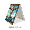 Pintura em Tela Temu Divertida Animal Girafa Transfronteiriça Pintura Simples Sem Moldura Pintura para Pendurar Decoração de Parede de Fundo para Sala de Estar Mural