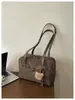 Bolso de mano vintage con acabado mate transfronterizo para mujer, gran capacidad, nuevo estilo 2026, bolso de hombro casual, bolso de axila, adecuado para el trabajo y los desplazamientos, bolso tote