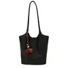 Bolso de Tejido de Alta Gama para Mujer 2025 Nuevo Otoño Tendencia Retro Bolso Tote Gran Capacidad Bolso para Viajar