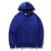 Sudadera con Cremallera y Cuello Redondo para Otoño e Invierno con Logotipo Impreso Personalizado y Trabajo de Terciopelo Camisa Publicitaria de Manga Larga Ropa de Trabajo con Imágenes Impresas Personalizadas