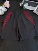 Pantalones Cortos de Baloncesto a Rayas Laterales Estilo Americano para Hombre, Pantalones Deportivos Finos de Seda de Hielo de Secado Rápido para Verano, Pantalones Cortos Casuales de Moda