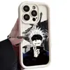 Funda de teléfono móvil Apple 16/14Promax de cinco iluminaciones de pelo blanco transfronteriza 15Plus anticaída iPhone1213 suave xr