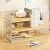 Clasificación de Materias Estante de Almacenamiento Escritorio Almacenamiento de Libros Organización de Archivos A4 Artefacto Soporte para Libros de Estudiante de Escritorio Estantería en Capas