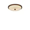 Lámpara de Techo para Dormitorio Estilo Retro Francés de Mediados de Siglo Color Crema Luz LED de Habitación Minimalista Moderna Espectro Completo Protección Ocular