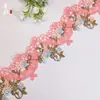 Exquisito Encaje Multicor Soluble en Agua Estilo Étnico Encaje de Flor Hueca Accesorios Nuevo Estilo Chino Tela Bordada de Poliéster Mayoreo