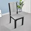 Silla de Madera Maciza Silla de Comedor Doméstica Simple Moderna Blanca Restaurante Chino Mesa y Silla de Comedor Taburete de Madera Silla con Respaldo