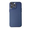 Funda líquida para iPhone 16 para Apple 15 Promax, carcasa rígida ultrafina con lente de cristal protectora, funda sensible a la piel.