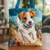 2026 Nueva Serie Transfronteriza de Cachorros Estampado Digital Bolso de Hombro Acolchado de Moda