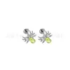 Aretes de aleación de titanio F136, aretes para cartílago, joyería para perforación corporal de titanio G23 con araña, rosca interna, cuerpo de circonita, venta directa del fabricante