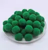 Punto alta elasticidad pompón bolas de felpa de colores bolas de pelo de poliéster pompones pequeños para manualidades juguetes para niños zapatos sombreros accesorios