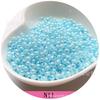 Cuentas de arroz de vidrio color crema de 3 mm de excelente calidad, hechas a mano, para pulseras, collares y accesorios de joyería.