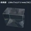 Artículos en Stock Venta Directa Juguetes Cosméticos Plástico Resistente a UV Caja Transparente Figura Caja de Booster de Etb Caja de Embalaje