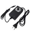 Adaptador de Fuente de Alimentación Conmutada Ajustable Jingrui 3-12V2A Estándar de EE. UU. Fuente de Alimentación Transformador DC Ajustable Multifuncional