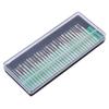 30 piezas/caja de 3 mm/2,35 mm de diámetro de vástago, aguja de esmeril para afilar, cabezal de esmerilado para perforación de metal
