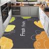 Tapetes de Piso para Cozinha Atacado Transfronteiriço, Tapetes de Piso de Veludo Cristal Absorventes de Água e Resistentes ao Desgaste, Capachos de Área Grande de Cobertura Total, Tapetes Antiderrapantes Domésticos