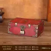 Caja de Almacenamiento Antigua de Madera Caja de Almacenamiento de Joyería Cosméticos de Escritorio Caja de Madera Caja de Accesorios para Manualidades Caja de Tesoros de Juguetes