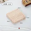 Suporte de exibição para grampos de cabelo painel de madeira com pinos secador de argila leve painel de armazenamento para flores de crochê DIY banca
