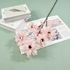 Flor artificial nueva peonía Tianzhu de 5 cabezas boda flor fila guía flor arreglo florero decorativo comercio exterior
