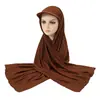 Novedad con Turban de Bufanda Multicolores con Ala para Exportación