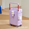 Mala de Viagem Larga com Rodas Universais Equilibradas Montadas no Centro para Mulheres, Mala de Grande Capacidade, Mala Leve com Rodas Universais para Homens, Mala para Viagem Escolar e de Negócios