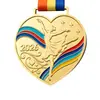 Medalla Metálica Personalizada de Danza del Cisne para Eventos Deportivos, Carreras, Maratones y Competiciones, Hecha de Aleación de Zinc