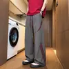 Pantalones Casuales de Secado Rápido con Bloques de Color a Rayas Estilo Americano para Hombre Verano Delgados Deportivos para Exteriores Marca de Tendencia Pantalones de Viento Holgados de Nicho