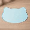 Tapete para Mascotas con Forma de Cabeza de Gato, Tapete para Comedero de Gato, Tapete Impermeable Antideslizante, Plato para Comer de Gato y Perro, Tapete para Vajilla, Venta al por Mayor Transfronteriza