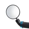 Espejo Retrovisor para Bicicleta, Espejo Retrovisor Convexo Plegable para Bicicletas de Montaña y de Carretera, Espejo Reflectante Universal Equipo de Ciclismo