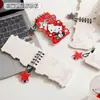 Cuaderno de espiral con forma de Hello Kitty, Cuaderno portátil de Hello Kitty con licencia oficial para estudiantes de primaria