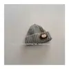 Chapéu de tricô infantil novo de inverno estilo coreano, fofo, de desenho animado, para meninos e meninas, chapéu de lã quente para bebê