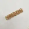 Dispositivo para el cabello de Oruga de Cristal pinza de resorte accesorios de peine accesorios para el cabello de capullo de cristal con cuentas hechos a mano al por mayor