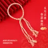 Pulseira de corda de algodão para o Festival do Barco-Dragão, com borla, feita à mão, com nó de milho, joia de alta qualidade para homens e mulheres
