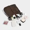 Bolso Cubo Estilo Resort Casual Sensación Estéreo 2025 Nuevo Empalmado Gran Capacidad Bolso de Hombro Bolso Tote Bolso de Playa