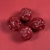 Cuentas de Cinabrio Crudo con Alto Contenido de Arena Dorada Púrpura, Adecuadas para los Doce Signos del Zodíaco, Arena Imperial, Accesorios de Año de Nacimiento, Venta al por Mayor