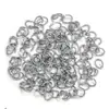 Anilla Abierta de Acero Inoxidable Electroplateado al Vacío Tamaño Anillo Forma de Anillo Anillo de Conexión Accesorios para Colgante de Llave Joyería Hecha a Mano DIY