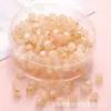 Cuentas Redondas Bicolor Doradas Acrílicas Cuentas Sueltas Joyería Hecha a Mano DIY Pulsera Casera Collar Pendientes Accesorios Material