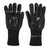 Guantes Retardantes de Llama, Resistentes al Fuego, Resistentes a Altas Temperaturas hasta 800 Grados, Para Barbacoa BBQ, Horno de Microondas, Horneado, Guantes de Silicona Aislantes del Calor Anti-Escaldaduras