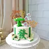 Adornos Decorativos de Pastel de la Fortuna Mahjong Cabello Tapón Suave de Goma Celebridad de Internet Rica Cumpleaños Tarjeta de Horneado Accesorios de Vestir