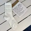 Acheng Home Calcetines al por Mayor para Mujer Doble Lazo Sin Costuras de Media Pantorrilla Calcetines de Algodón Cómodos Dulces Versátiles Estilo Coreano Abultados