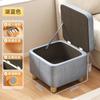 Banqueta para Cambiar Zapatos para Entrada de Casa, Banco con Almacenamiento, Banco Largo, Banco Zapatero con Almacenamiento, Se Puede Usar como Banco para Sentarse, Banco para Entrada, Banco para Ponerse Zapatos, De Madera
