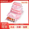 Sanze SUNZZA PACKING Empaque Desechable Japonés Sushi Empaque de PET Trébol Caja de Empaque para Sushi Antivaho