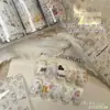 Estilo Coreano Ins Pintado a Mano Graffiti Primavera Arte de Uñas Papel de Transferencia Chica Linda Estrellas de Empalme Lindas Mascotas Decoraciones para Uñas